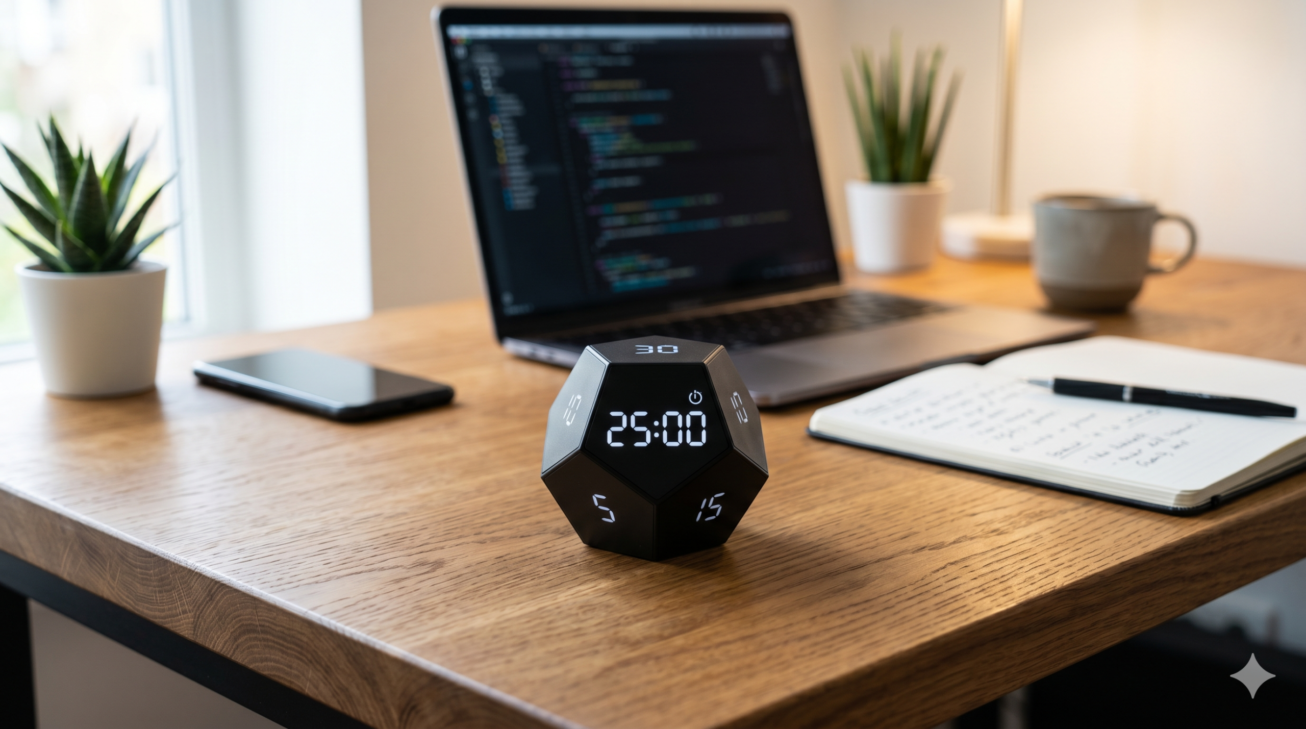スマホを開いたら負け！転がすだけで集中が始まる「TickTime Cube」があなたの先延ばし癖を強制終了させる理由