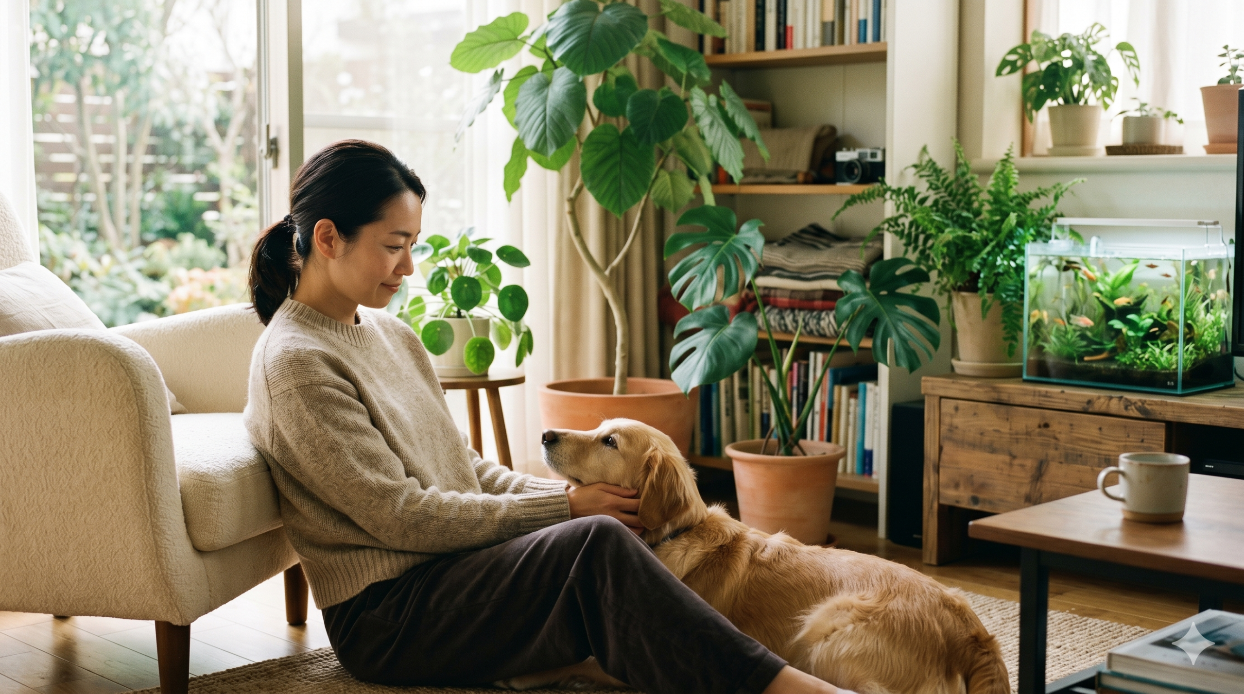 犬や動植物が教えてくれる「言葉のない豊かさ」――複雑な人間関係を超えて大人の孤独を癒やす純粋な絆
