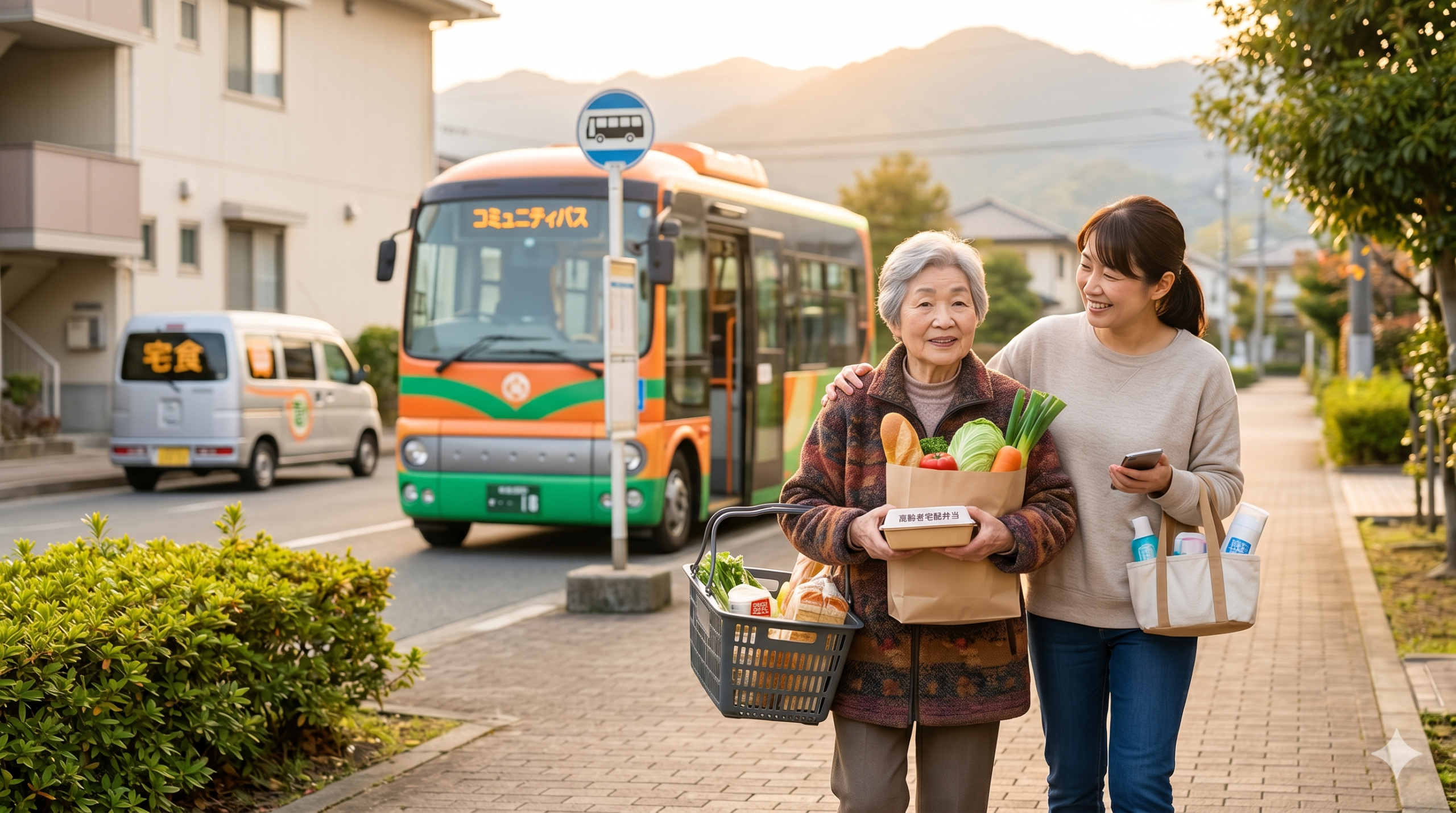 【免許返納生活編】車なしでも困らない！親の「買い物・通院」を支える代替手段の組み合わせ