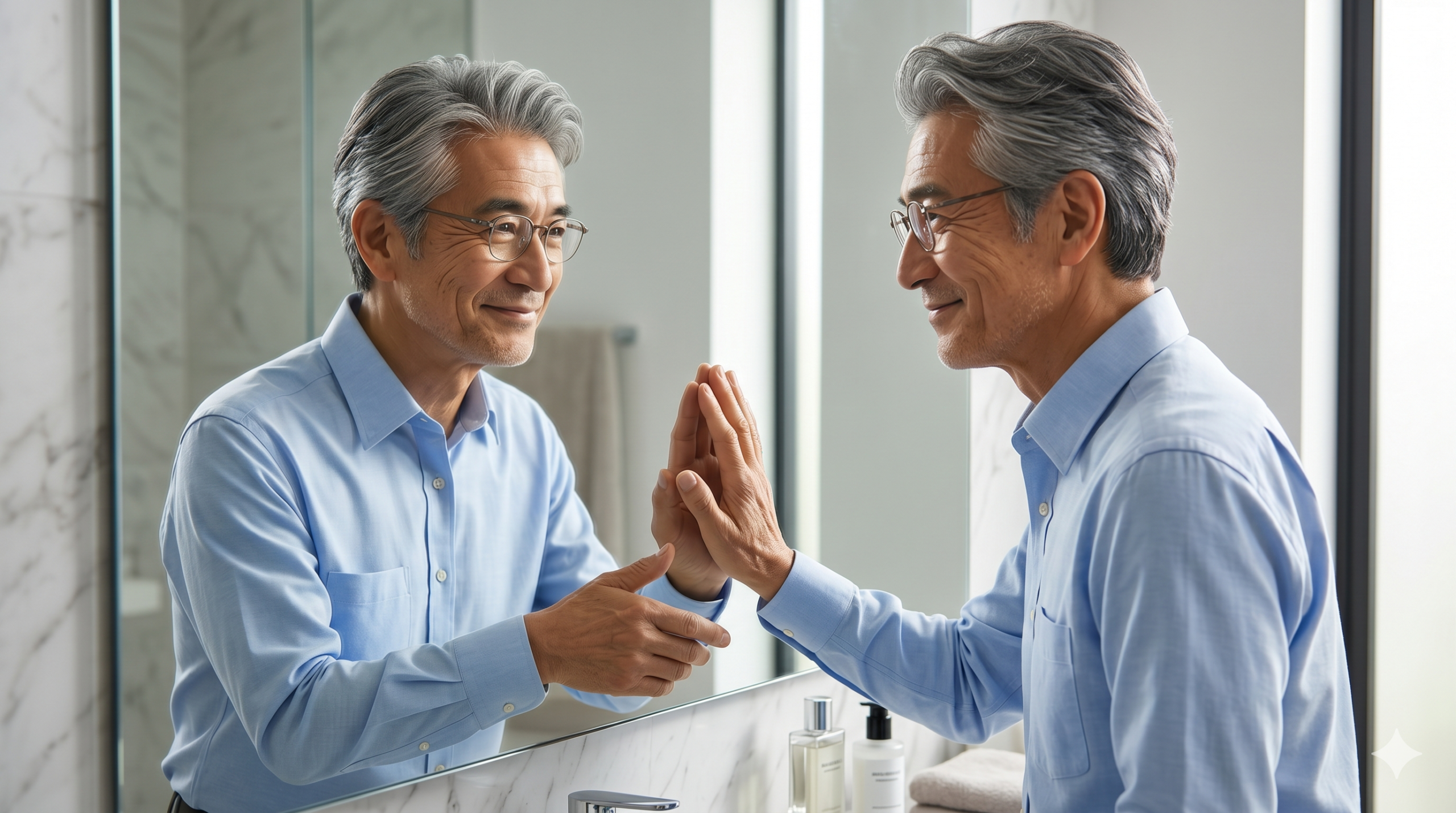 鏡を見て落ち込むあなたへ：老いを拒絶せず「マインド」をシフトする