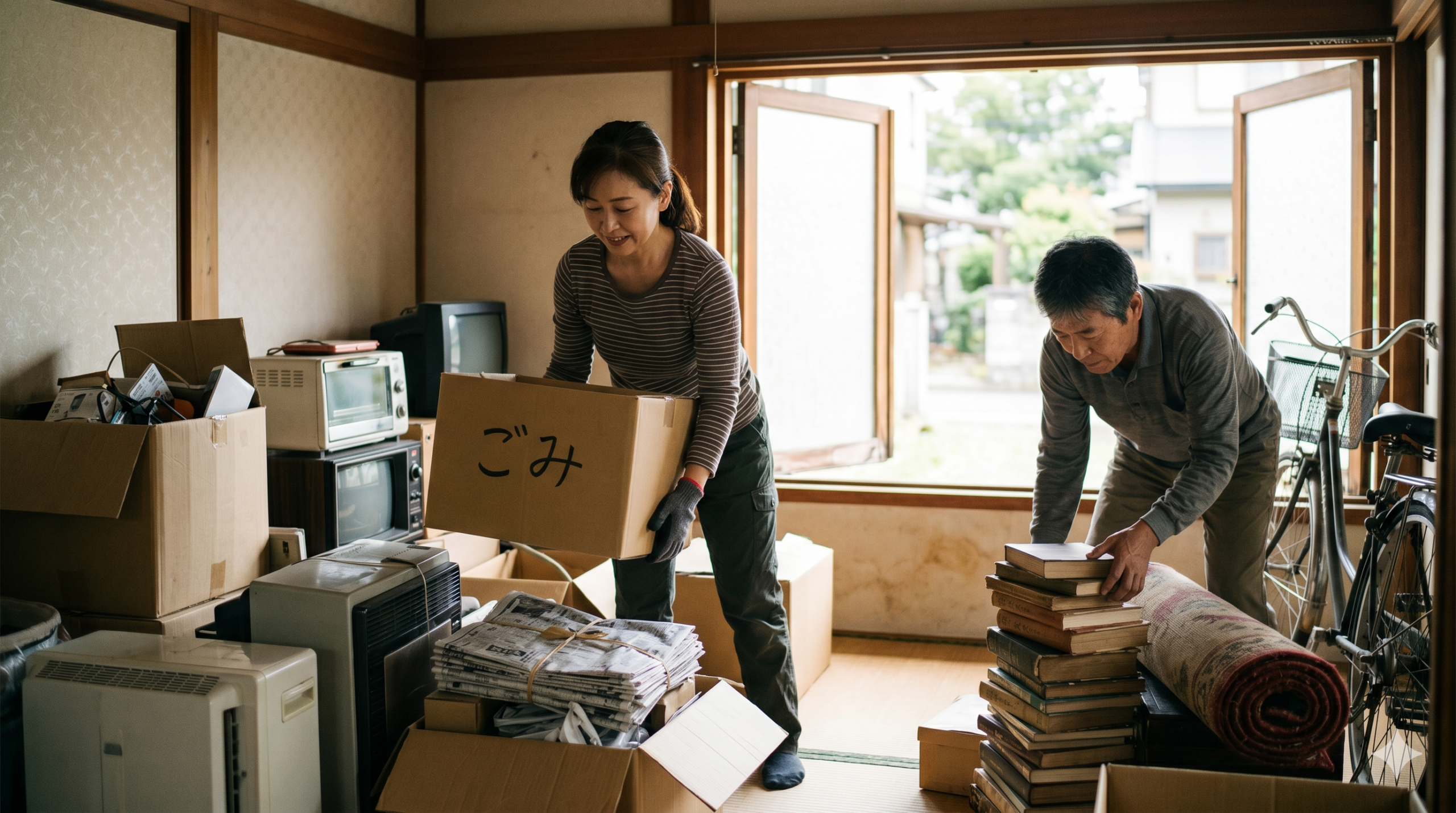 実家の片付け。交通費と処分代を抑える裏ワザ