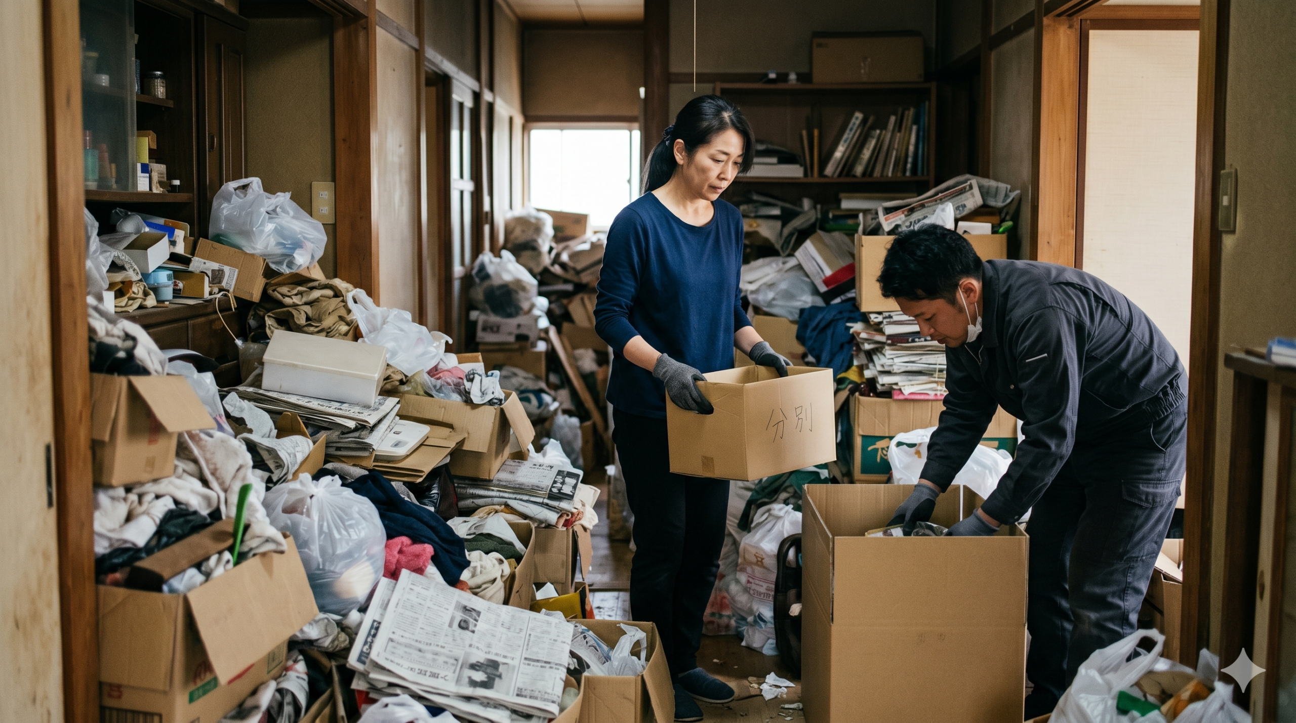 ゴミ屋敷を近所にバレずに片付ける専門業者の選び方
