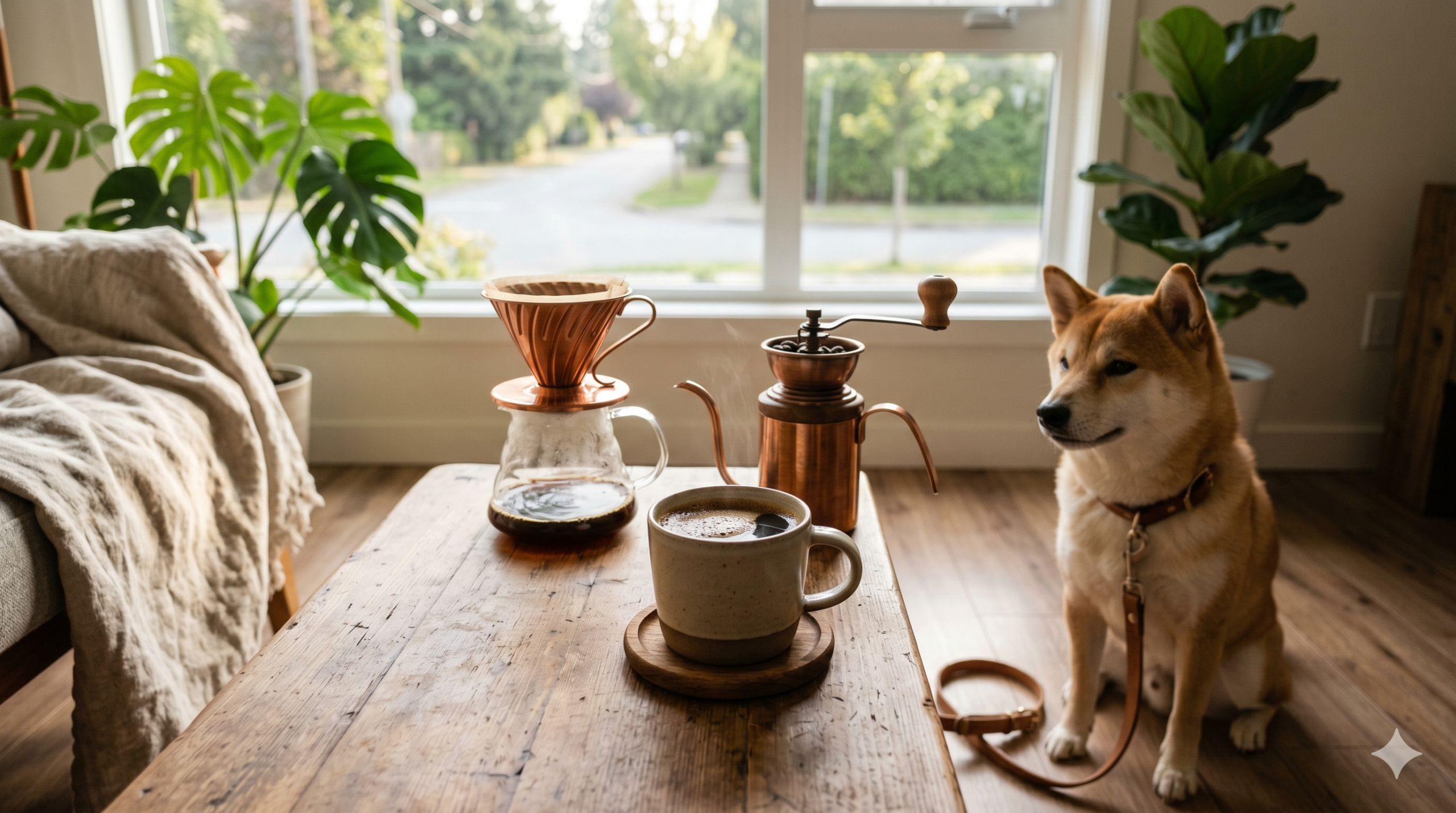 お金をかけずに極上の潤いを。朝の珈琲と愛犬との散歩が教えてくれた「幸せの閾値」を下げるミニマルライフのすすめ